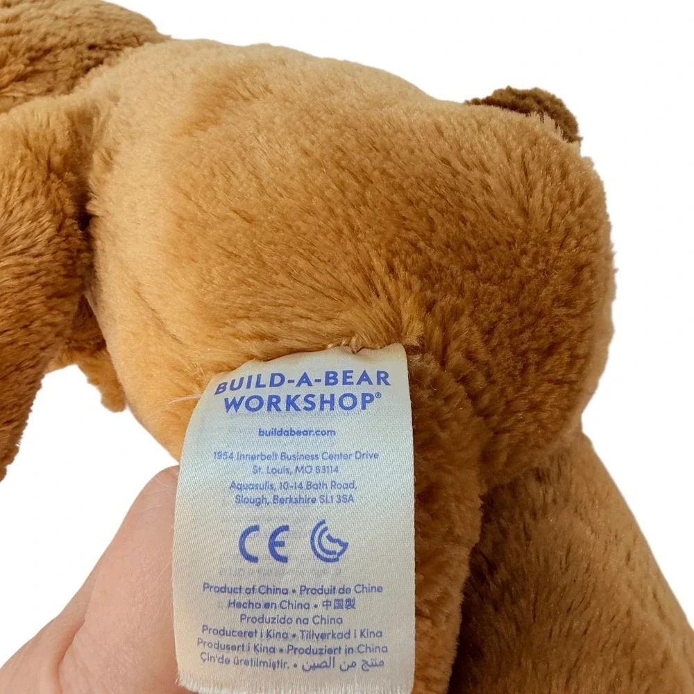 Build-A-Bear Puppy Dog Lil Pup Plush‎ Brown Tan 16